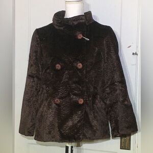 Vintage Brown Velvety Jacket